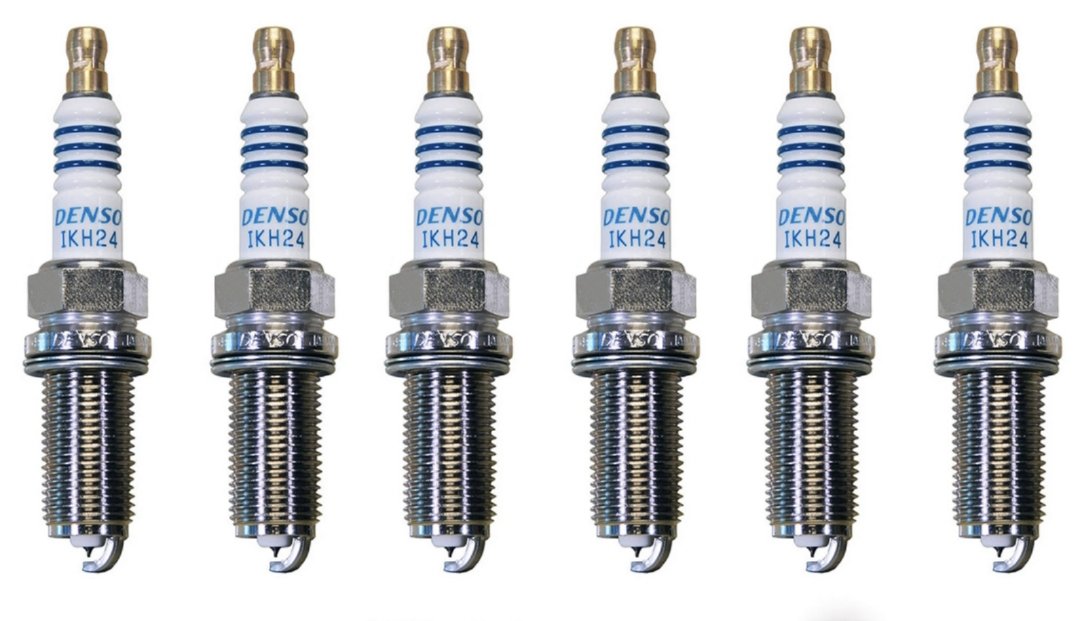 Denso 5346 IKH24 "1 Step" High Performance Spark Plug for Kia/Hyundai 3.3L Turbo - 0