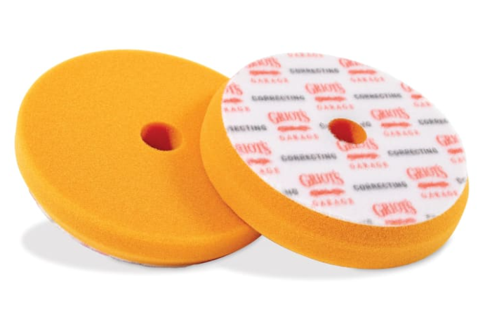 Griots Garage 3in Orange Polishing Pads (Set of 3) - 0