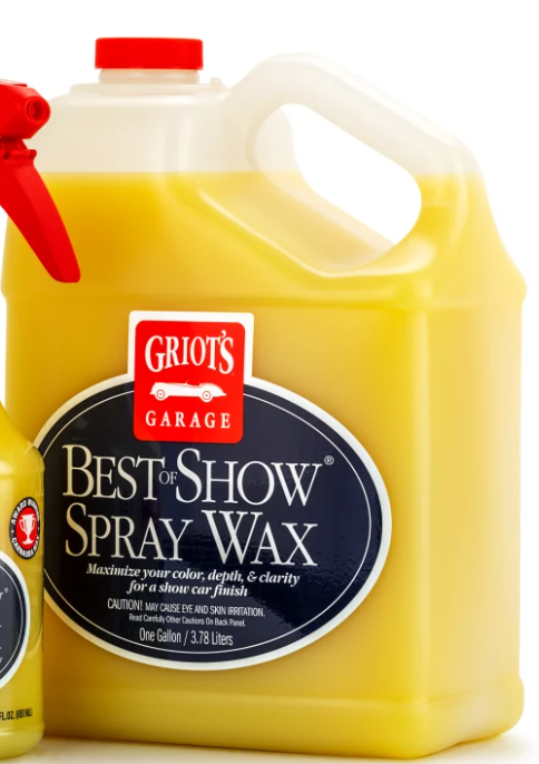 Griots Garage Best of Show Spray Wax - 1 Gallon (Comes in Case of 4 Units)