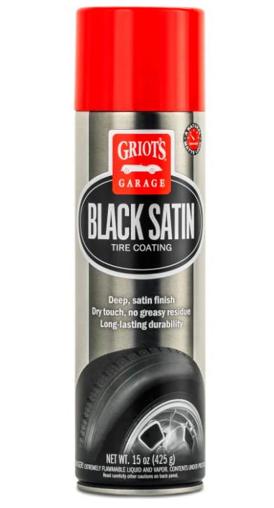 Griots Garage Black Satin Tire Coating - 14oz (Comes in Case of 6 Units)