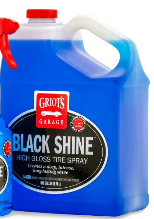 Griots Garage Black Shine High Gloss Tire Spray - 1 Gallon (Comes in Case of 4 Units)