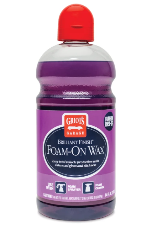 Griots Garage Brilliant Finish Foam on Wax - 64oz (Comes in Case of 6 Units)