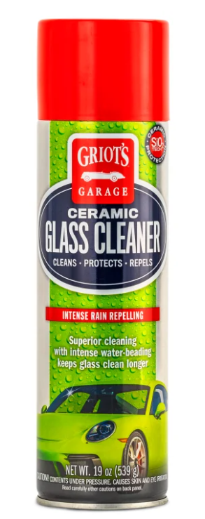 Griots Garage Ceramic Aerosol Glass Cleaner - 19oz (Comes in Case of 6 Units)