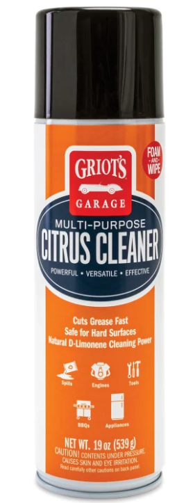 Griots Garage Citrus Multi-Surface Cleaner - 19oz (Comes in Case of 6 Units)