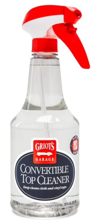 Griots Garage Convertible Top Cleaner - 22oz (Comes in Case of 12 Units)