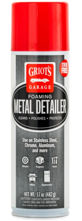 Griots Garage Foaming Metal Detailer - 17oz (Comes in Case of 6 Units)