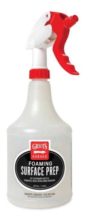 Griots Garage Foaming Surface Prep Secondary Bottle - 35oz