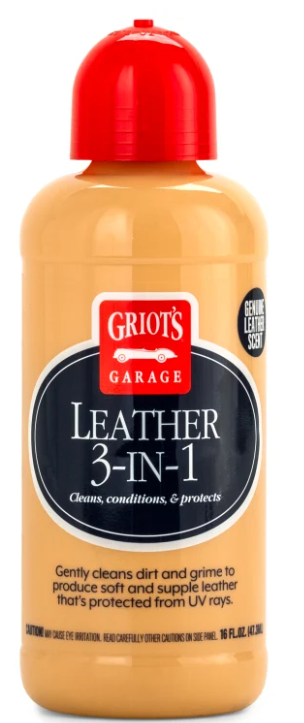 Griots Garage Leather 3-in-1 - 16oz (Comes in Case of 12 Units)