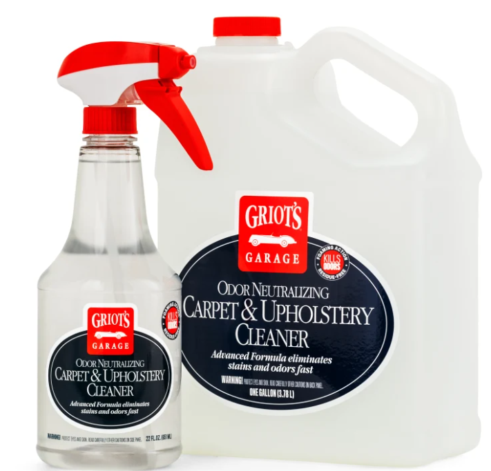 Griots Garage Odor Neutralizing Carpet & Upholstery Cleaner - 1 Gallon (Comes in Case of 4 Units)