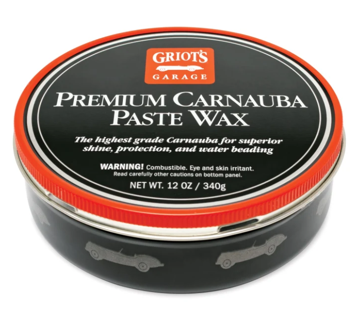 Griots Garage Premium Carnauba Paste Wax - 14oz (Comes in Case of 12 Units)