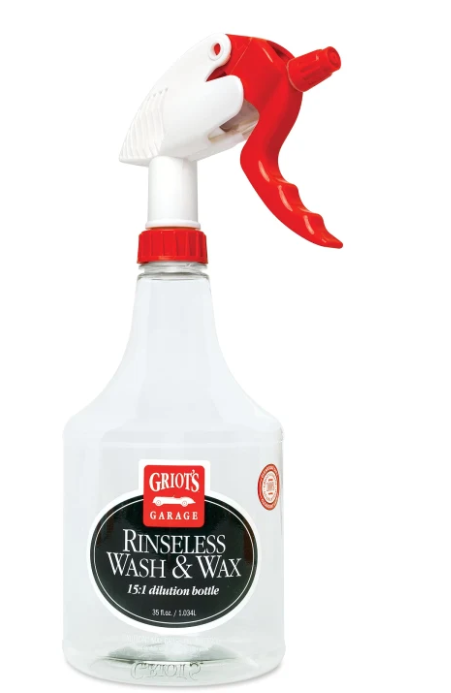 Griots Garage Rinseless Wash & Wax 15 to 1 Bottle (Comes in Case of 6 Units)