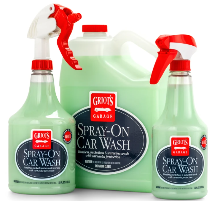 Griots Garage Spray-On Car Wash - 1 Gallon (Comes in Case of 4 Units)