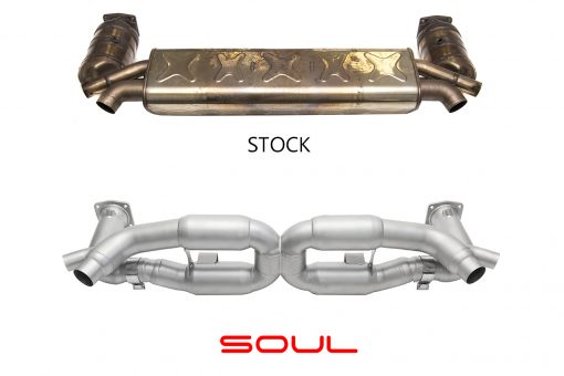 Porsche 991 Turbo Competition X-Pipe Exhaust System