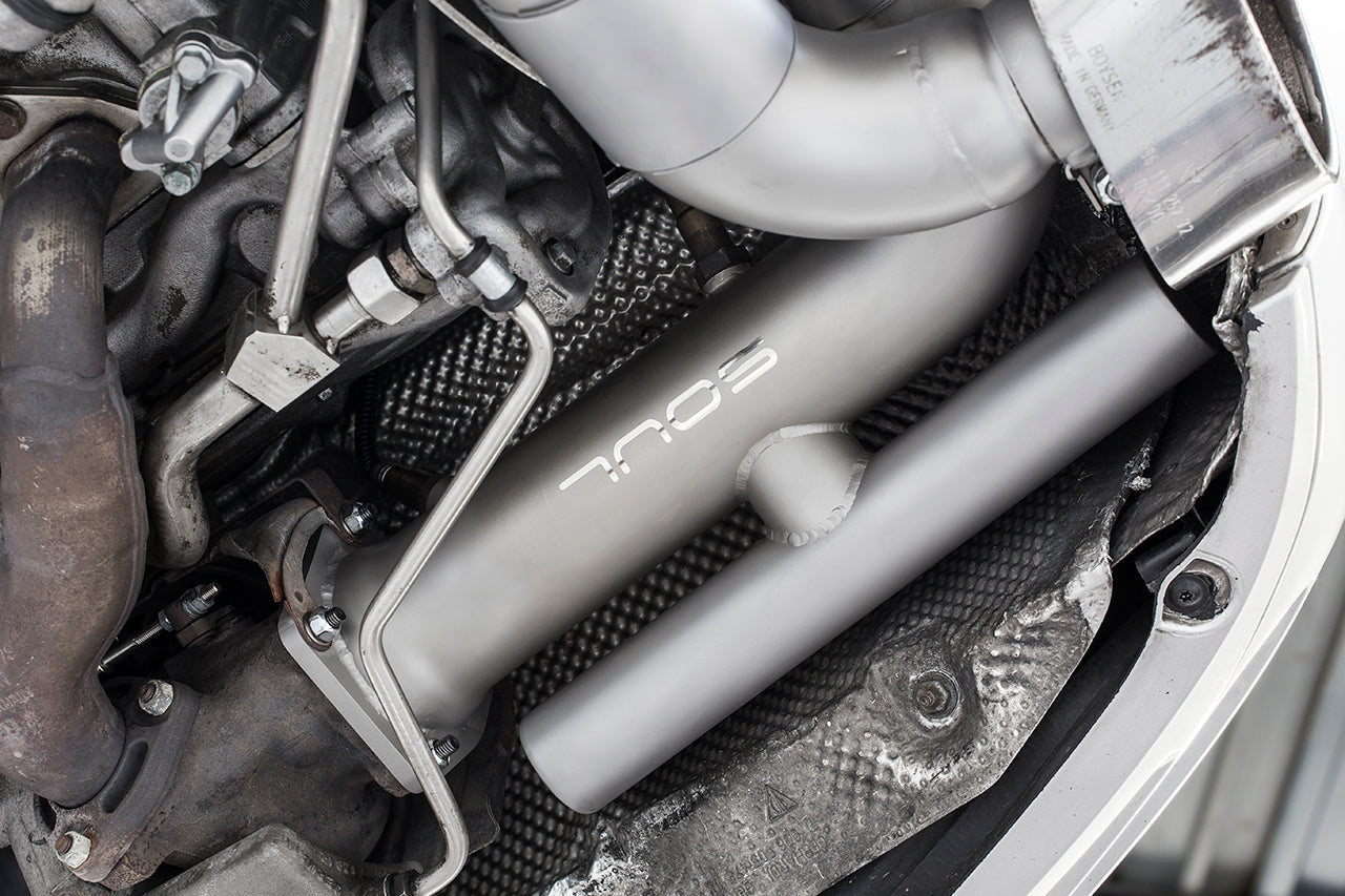 Porsche 996 Turbo Competition X-Pipe Exhaust System