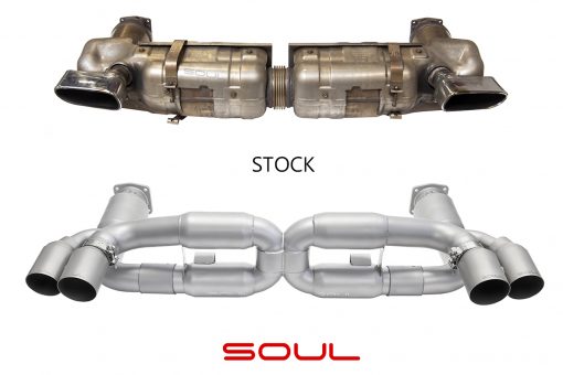 Porsche 997.1 Turbo Sport X-Pipe Exhaust System