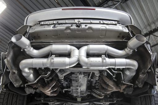 Porsche 997.1 Turbo Sport X-Pipe Exhaust System