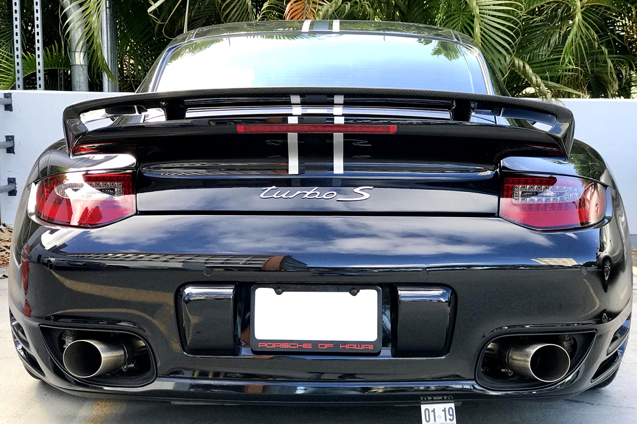 Porsche 997.2 Turbo GT2 Style Bolt On Exhaust Tips