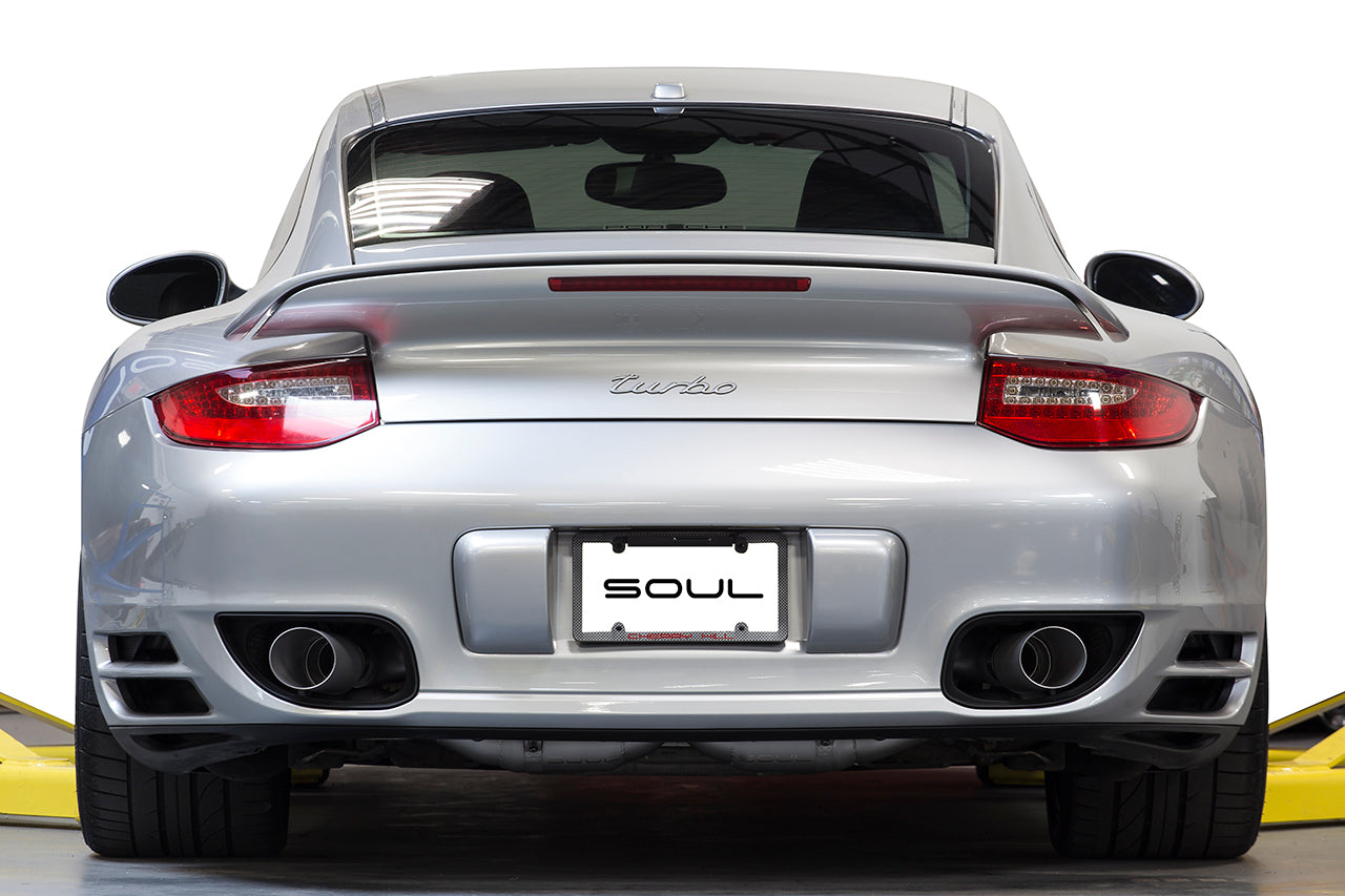 Porsche 997.2 Turbo GT2 Style Bolt On Exhaust Tips