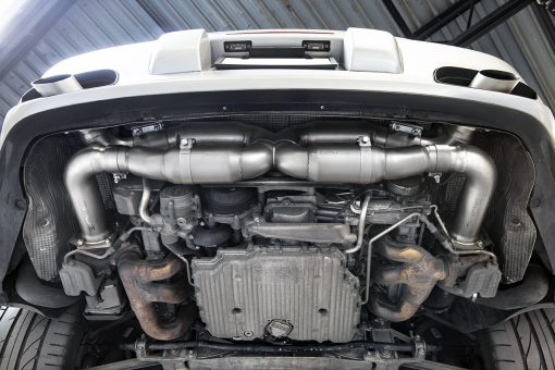 Porsche 997.2 Turbo Competition X-Pipe Exhaust System