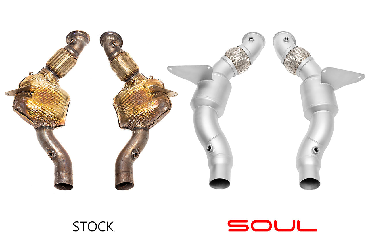 Ferrari 488 SOUL Sport Catalytic Converters - 0