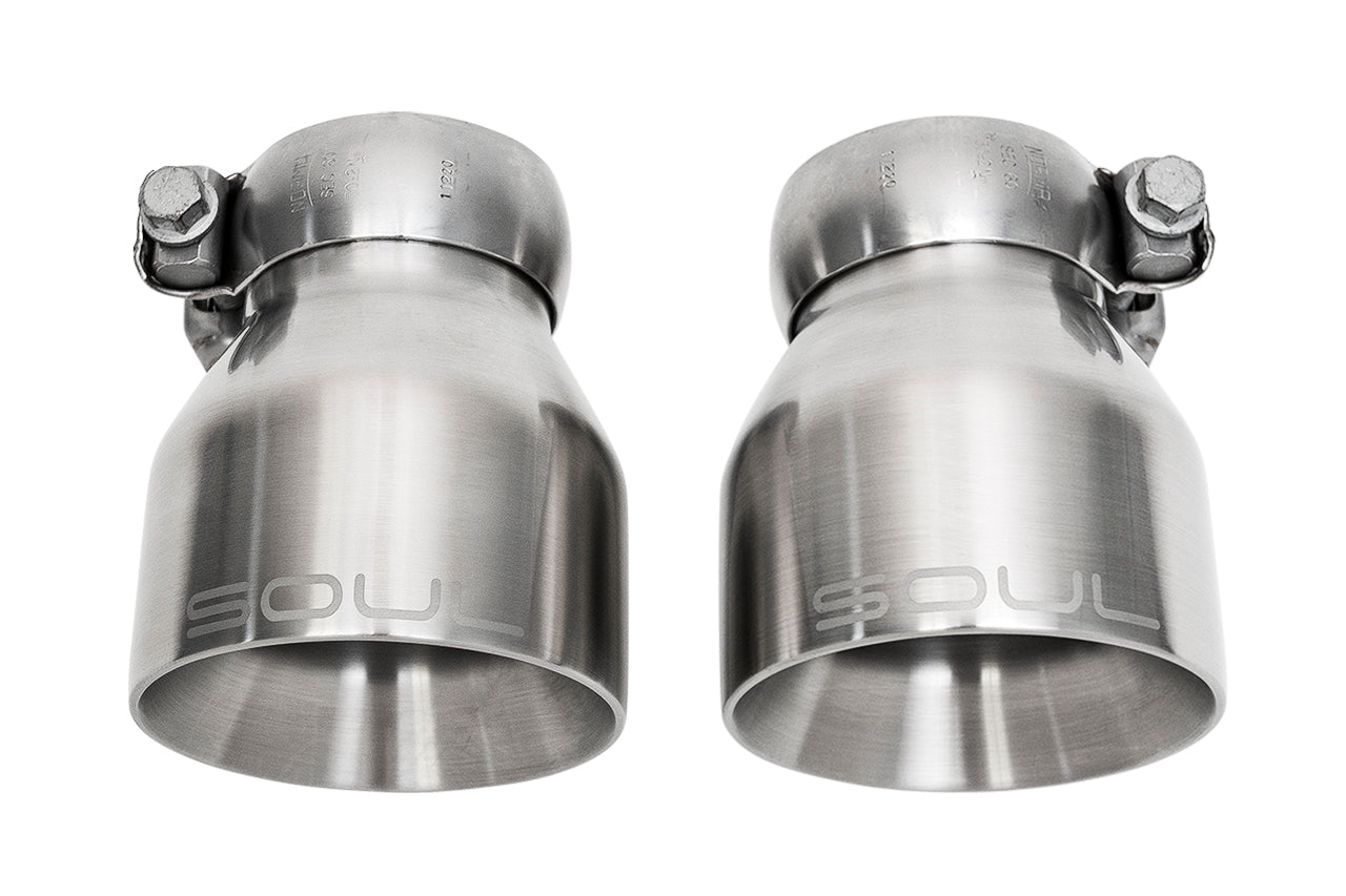 Porsche 718 4.0L SOUL Bolt On Exhaust Tips