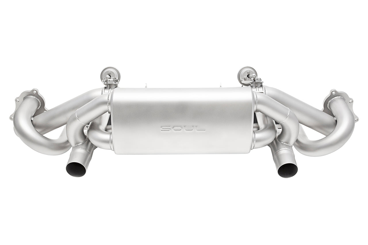 Porsche 718 GT4 / Spyder / GTS Cayman Valved Exhaust System