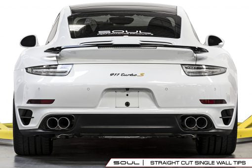 Porsche 991 Turbo Competition X-Pipe Exhaust System