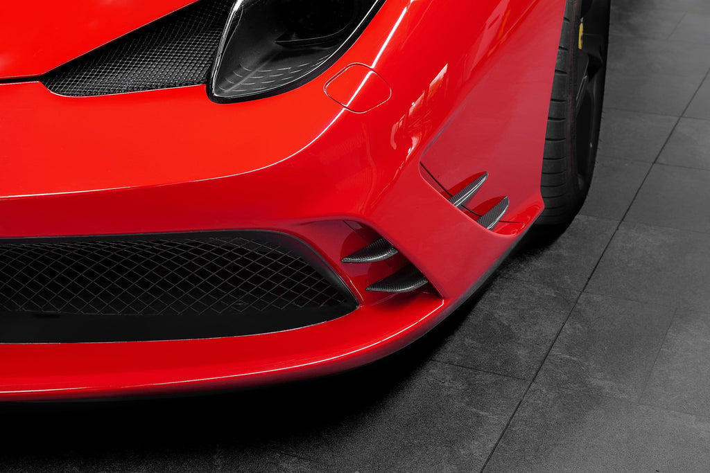 Ferrari 458 Speciale Front Fins