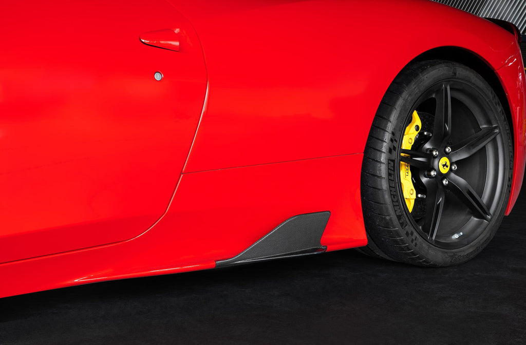 Ferrari 458 Speciale Carbon Side Fins (Matte)