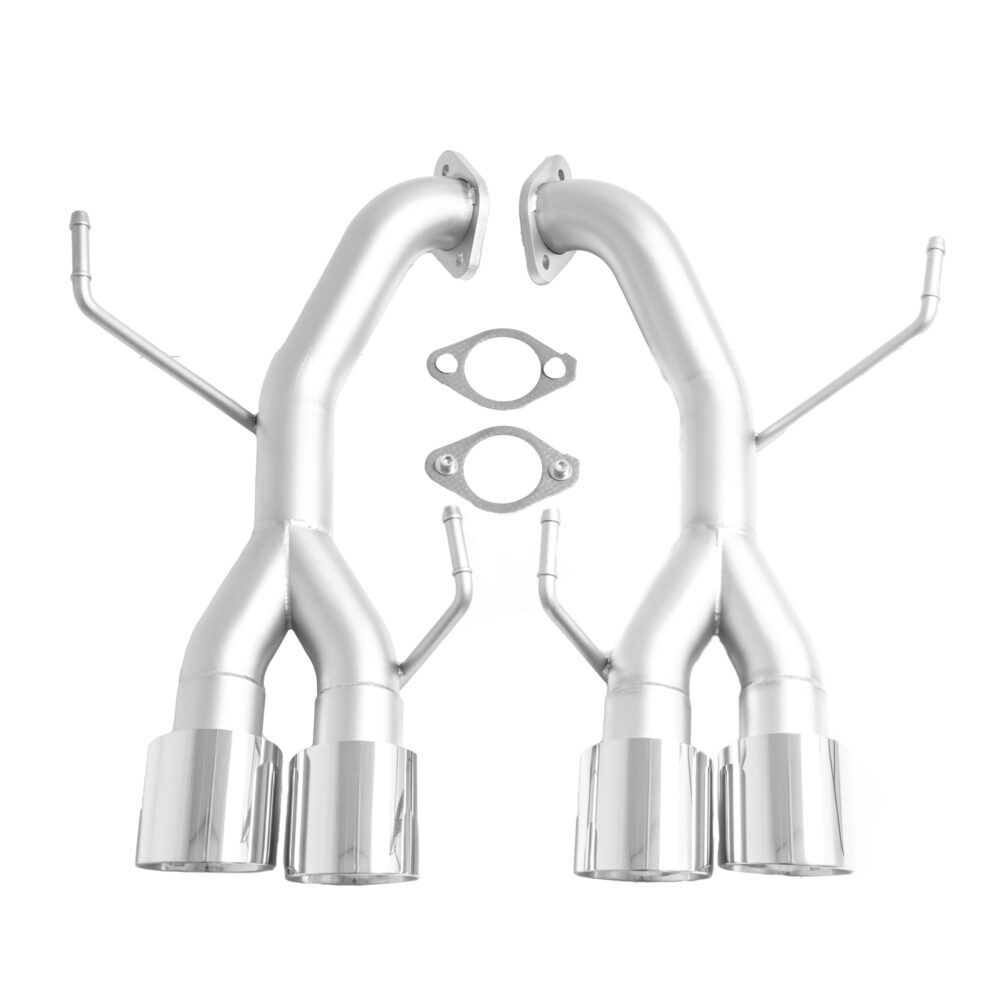 CP-e Austenite Exhaust / Subaru WRX '15- . Axle Back . Off Road . Polished Tips