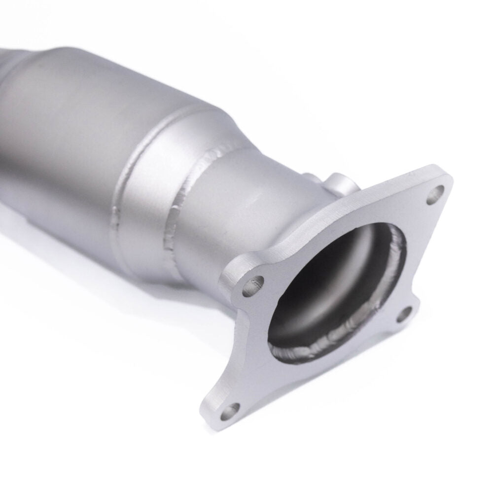 CP-e QKspl Downpipe Subaru WRX '15- . Stock Flange 3.00" V-Band Back . 304 Stain - 0