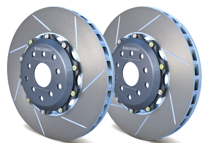 Girodisc Front 2pc Floating Rotors for 04-17 STi