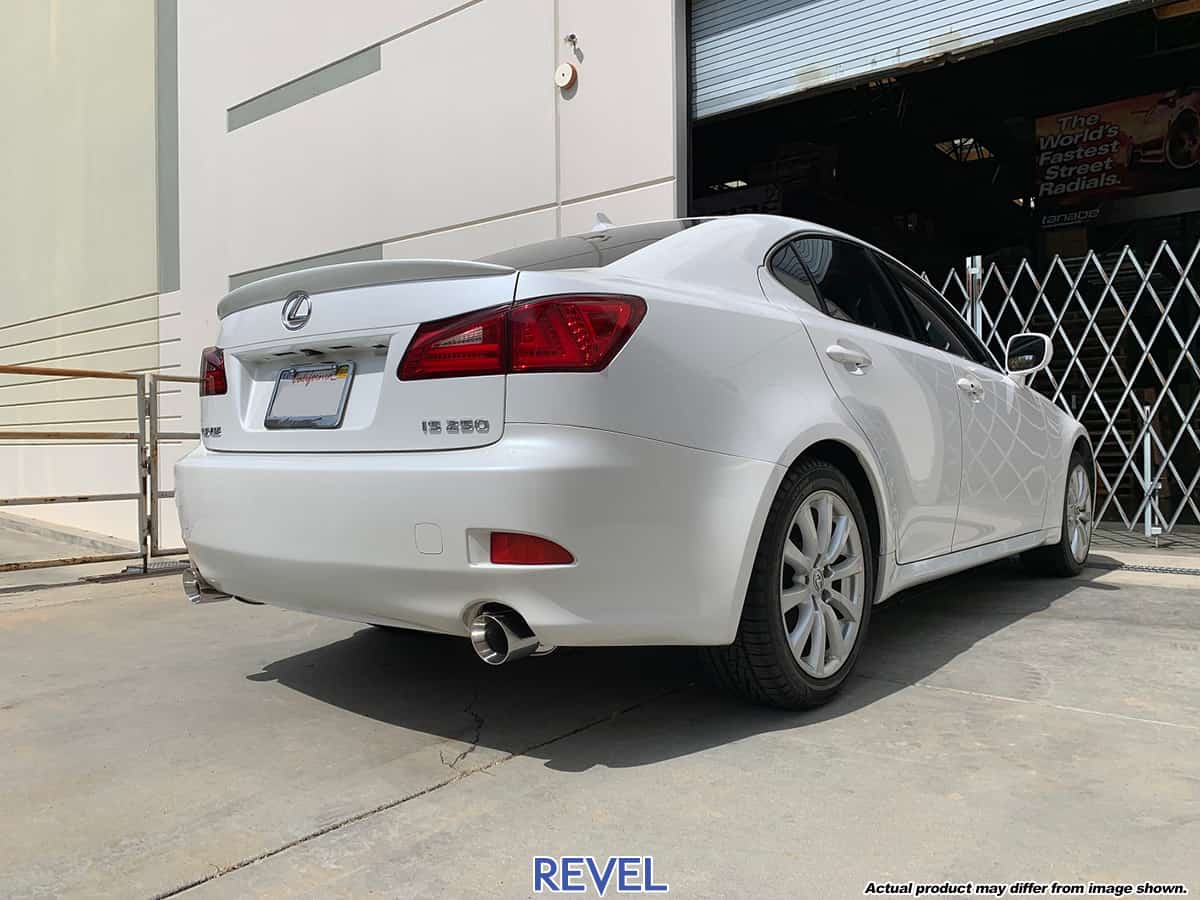 Revel Medallion Touring-S Catback Exhaust - Dual Muffler / Rear Section 06-13 Lexus IS250 AWD/RWD - 0