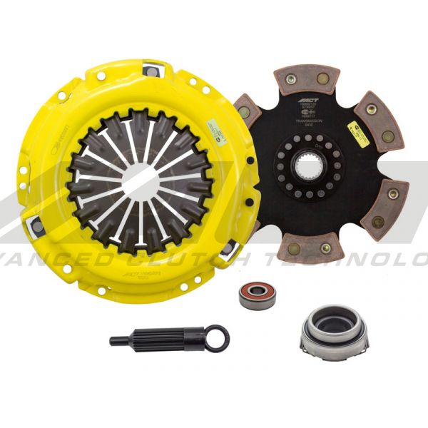 ACT 1996 Toyota Tacoma XT/Race Rigid 6 Pad Clutch Kit