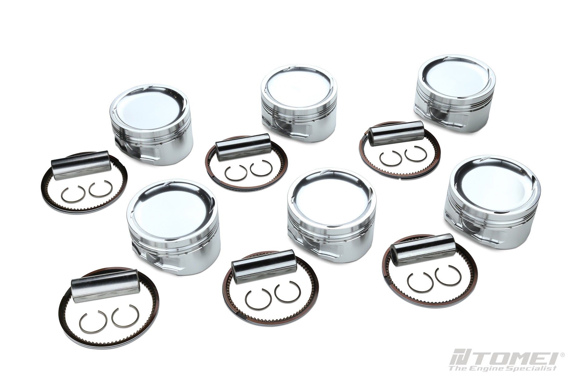 TOMEI FORGED PISTON KIT 2JZ-GTE 87.00mm CH29.50 CP