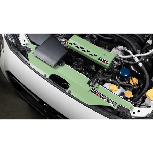 Grimmspeed Radiator Shroud Green For Subaru 18+ Crosstrek Trails by GrimmSpeed - 0