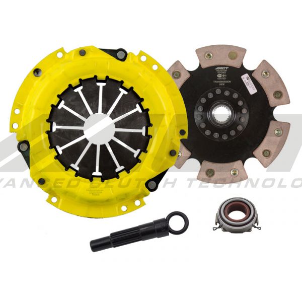 ACT 1991 Geo Prizm Sport/Race Rigid 6 Pad Clutch Kit