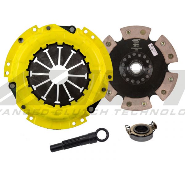 ACT 1991 Geo Prizm Sport/Race Rigid 6 Pad Clutch Kit