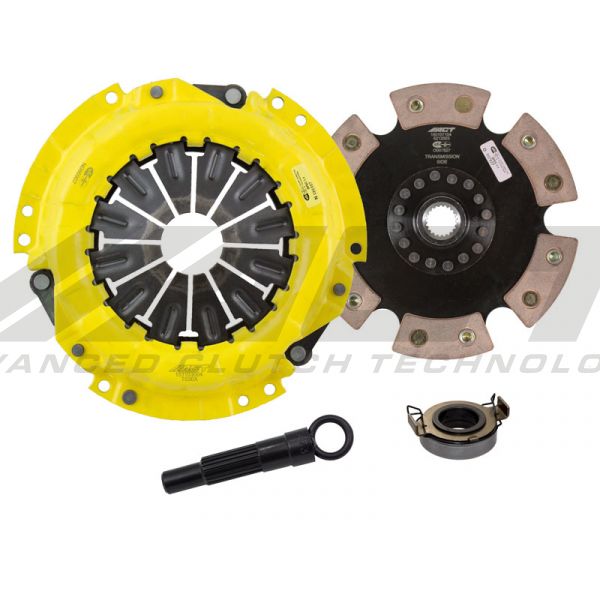 ACT 1991 Geo Prizm XT/Race Rigid 6 Pad Clutch Kit