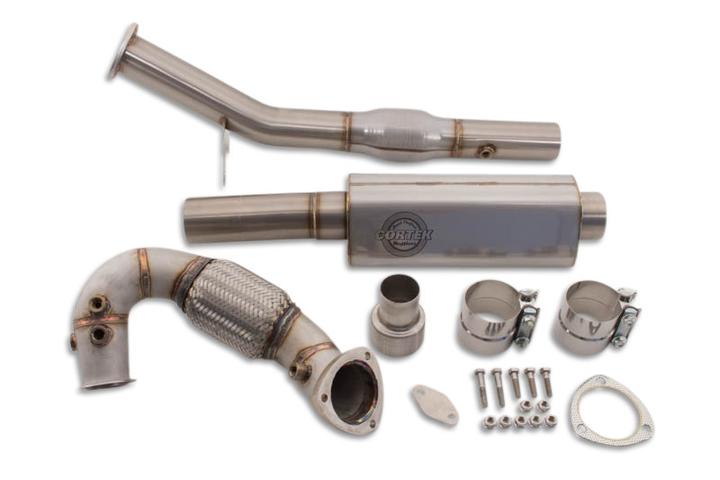 Beetle TDI (13-14) ECO Kit DPF & EGR Delete Exhaust - (tuning required, not included)