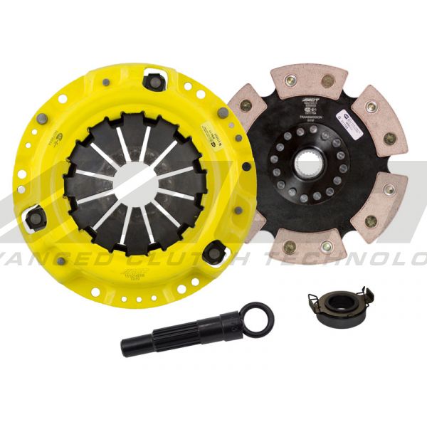 ACT 1991 Toyota Corolla HD/Race Rigid 6 Pad Clutch Kit