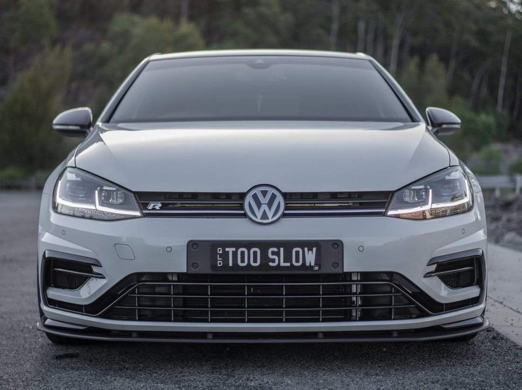 Flow Designs MK7.5 Golf R Front Lip Splitter & Aerospacers - 0