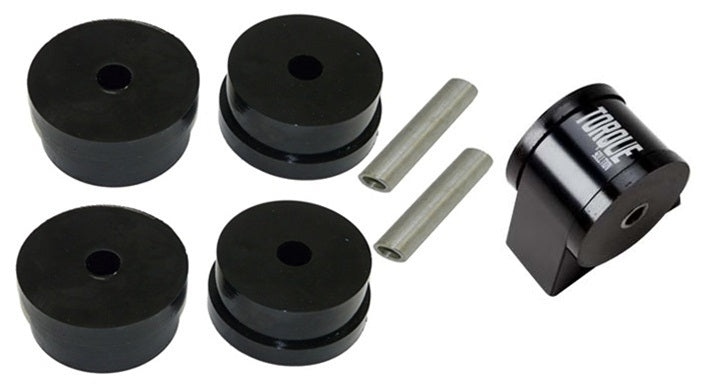 Torque Solution Side Mount Inserts & Billet Front Engine Mount Combo: Dodge Caliber SRT-4 2008+