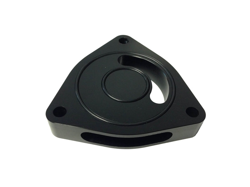 Torque Solution Blow Off BOV Sound Plate (Black): Hyundai Sonata 2.0T