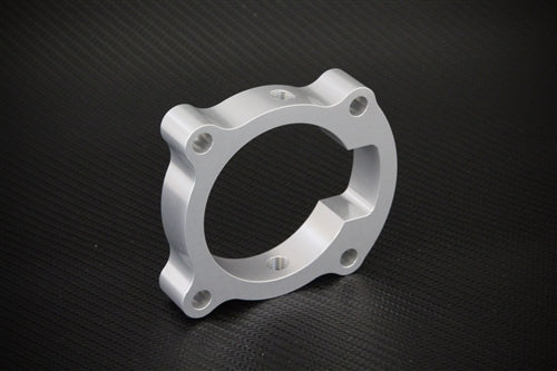 Torque Solution Throttle Body Spacer (Silver): Kia Optima 2.0T