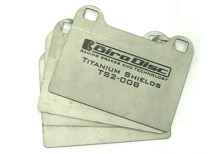 Girodisc Rear Ti Shields for Chevy Corvette C5