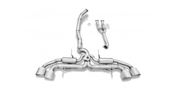 TUBI GT-R D90 TITANIUM EXHAUST SYSTEM KIT w VALVE