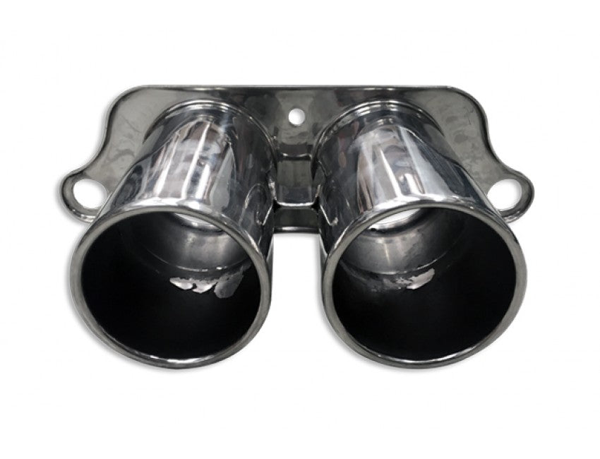 TUBI 991 GT3 POLISHED STEEL END TIPS