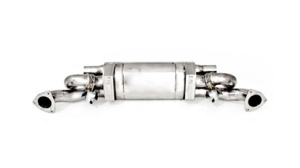 TUBI 991.1 CARRERA S CENTRAL EXHAUST W VALVE - 0