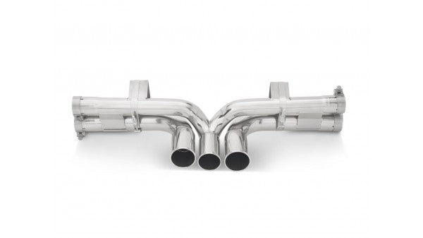 TUBI 997 GT3 THREE TIPS STRAIGHT PIPES EXHAUST